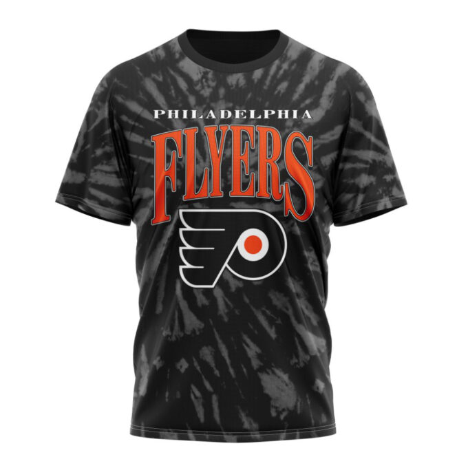 Philadelphia Flyers Special Retro Vintage Tie – Dye Unisex T-Shirt For Fans Gifts 2024