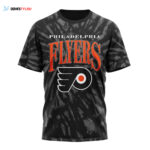 Philadelphia Flyers Special Retro Vintage Tie – Dye Unisex T-Shirt For Fans Gifts 2024