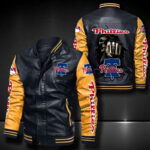 Philadelphia Phillies Leather Bomber Jacket