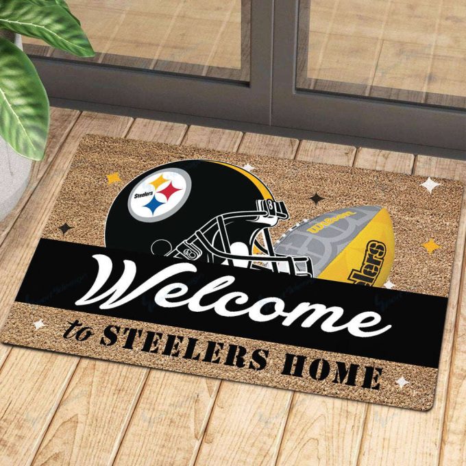 Pittsburgh Steelers Doormat Home Decor 2024