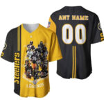 Pittsburgh Steelers Legends All Legendary Captain Signed Designed Allover Gift With Custom Name Number For Steelers Fans Baseball Jersey