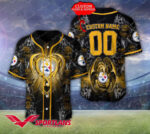 Pittsburgh Steelers Personalized Baseball Jersey