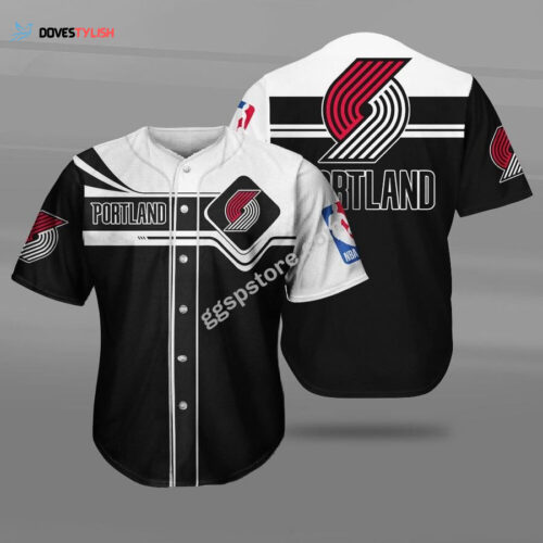 Portland Trail Blazers Baseball Jersey Custom For Fans