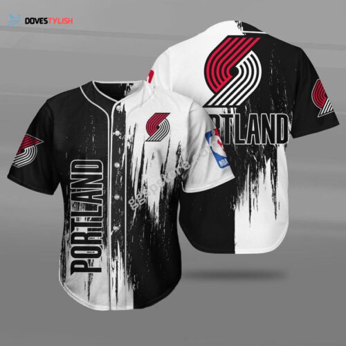 Portland Trail Blazers Baseball Jersey Custom For Fans