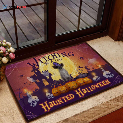 Pug Halloween Dog Doormat Home Decor 2024