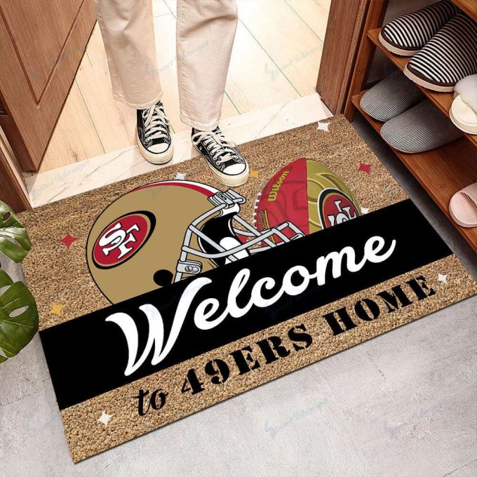 San Francisco 49ers Doormat Home Decor 2024