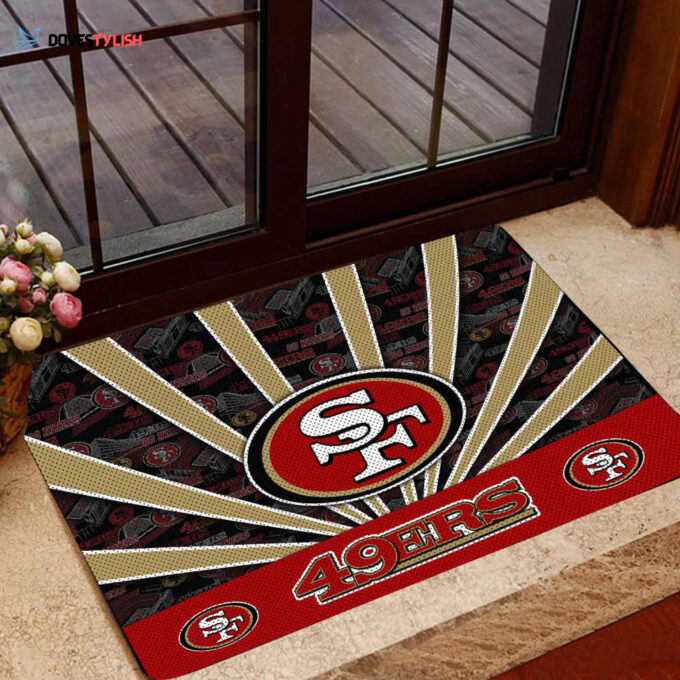 San Francisco 49ers Doormat Home Decor 2024