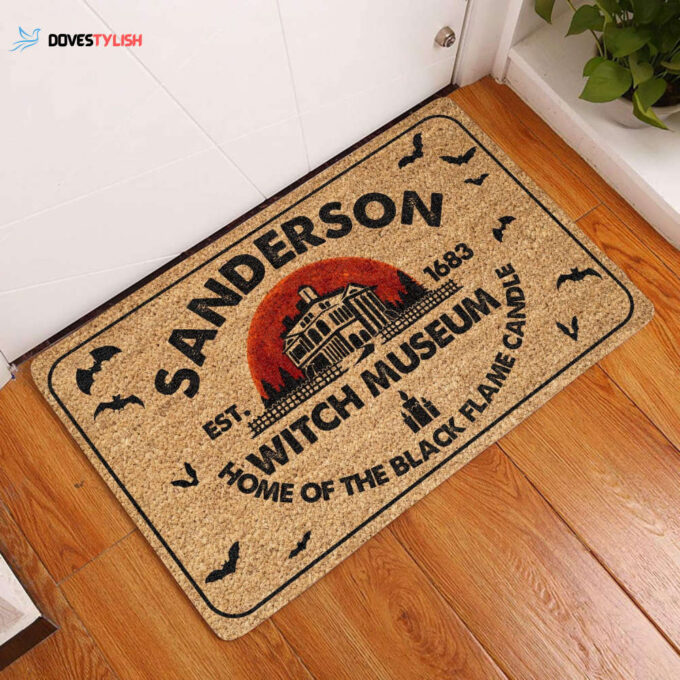 Sanderson-Witch Museum All Over Printing Doormat