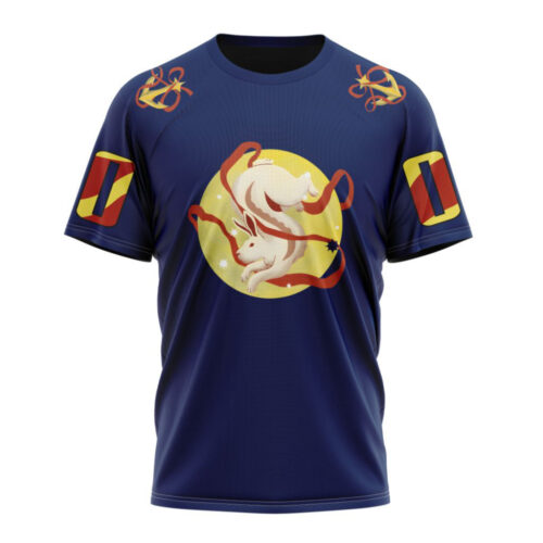 Seattle Kraken 2023 Lunar New Year Design Unisex T-Shirt For Fans Gifts 2024