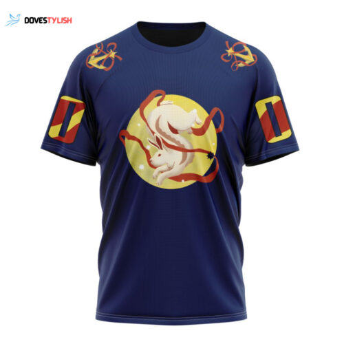 Seattle Kraken 2023 Lunar New Year Design Unisex T-Shirt For Fans Gifts 2024