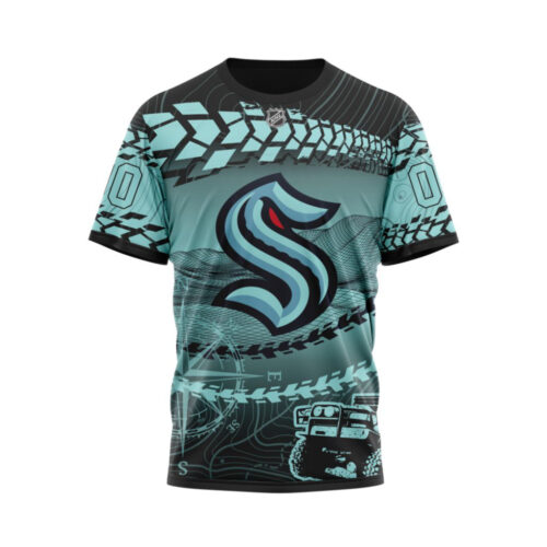 Seattle Kraken Specialized Off – Road Style Unisex T-Shirt For Fans Gifts 2024