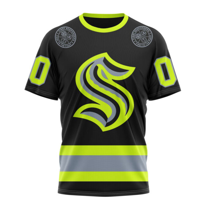 Seattle Kraken Specialized Unisex T-Shirt For Fans Gifts 2024