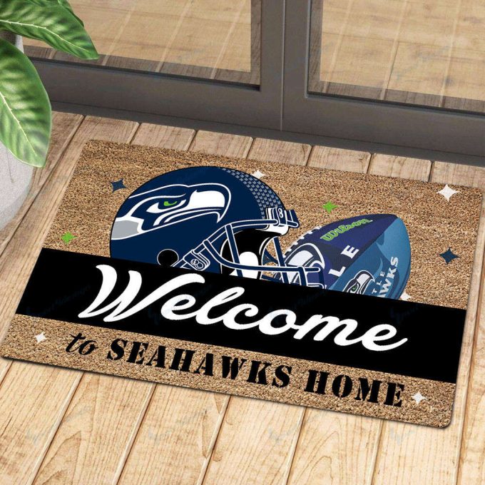 Seattle Seahawks Doormat Home Decor 2024