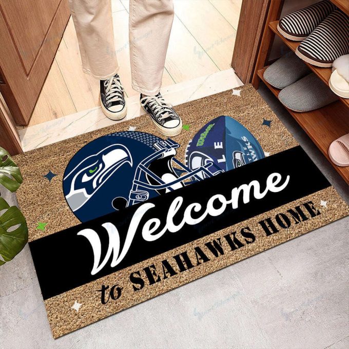 Seattle Seahawks Doormat Home Decor 2024