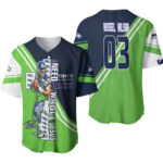 Seattle Seahawks Russel Wilson 03 All I Need Today Is Seahawks And Whole Jesus Designed Allover Gift Number For Seahawks Fans Baseball Jersey
