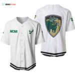 South Florida Bulls Classic White With Mascot Gift For South Florida Bulls Fans Baseball Jersey