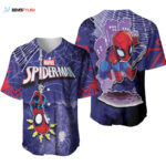 Spider Man No Way Home Spider Chibi Spider Sense Designed Allover Gift For Spider Man Fans Baseball Jersey