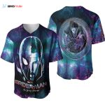 Spider Man No Way Home The Help From Doctor Strange Restore the Multiverse Designed Allover Gift For Spider Man Fans Baseball Jersey Gift for Men Dad