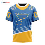 St. Louis Blues Special Reverse Retro Redesign Unisex T-Shirt For Fans Gifts 2024