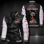 St. Louis Cardinals Leather Bomber Jacket