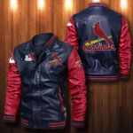 St. Louis Cardinals Leather Bomber Jacket