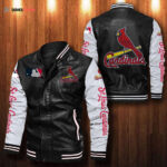 St. Louis Cardinals Leather Bomber Jacket