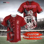 Stanford Cardinal Baseball Jersey Personalized Gift for Fans