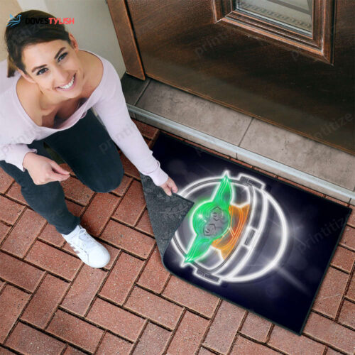 Star Wars Grogu Neon Doormat