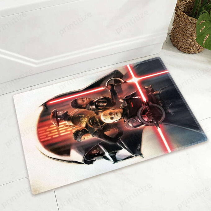 Star Wars Vader With Inquisitors Doormat