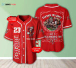 Tampa Bay Buccaneers Personalized Baseball Jersey