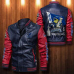 Tampa Bay Lightning Leather Bomber Jacket