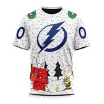 Tampa Bay Lightning Special Peanuts Design Unisex T-Shirt For Fans Gifts 2024