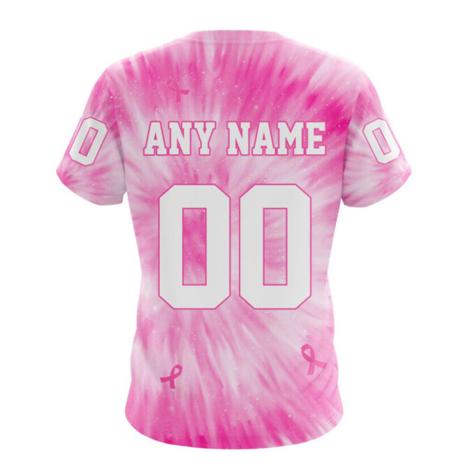 Tampa Bay Lightning Special Pink Tie-Dye Unisex T-Shirt For Fans Gifts 2024