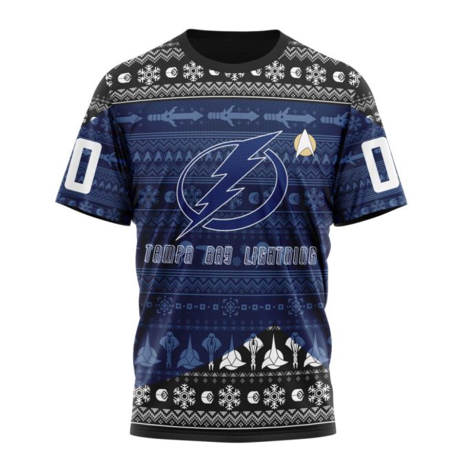 Tampa Bay Lightning Special Star Trek Design Unisex T-Shirt For Fans Gifts 2024