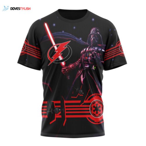 Tampa Bay Lightning Specialized Darth Vader Version Jersey Unisex T-Shirt For Fans Gifts 2024
