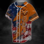 Texas Longhorns Baseball Jersey Gift for Men Dad