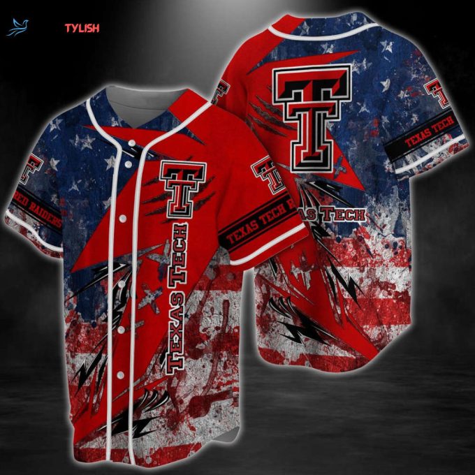 Texas Tech Red Raiders Baseball Jersey