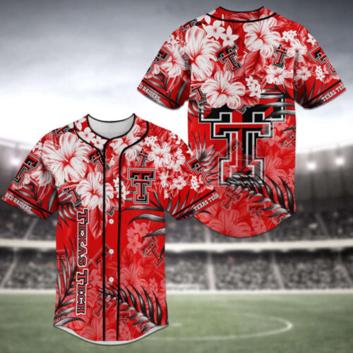 Texas Tech Red Raiders Baseball Jersey Personalized 2023