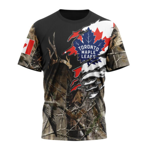 Toronto Maple Leafs Special Camo Realtree Hunting Unisex T-Shirt For Fans Gifts 2024