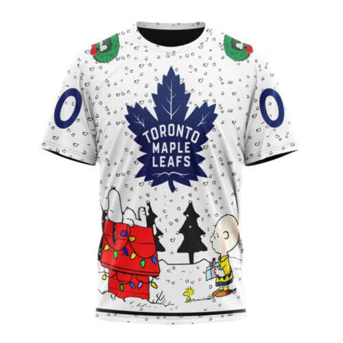 Toronto Maple Leafs Special Peanuts Design Unisex T-Shirt For Fans Gifts 2024
