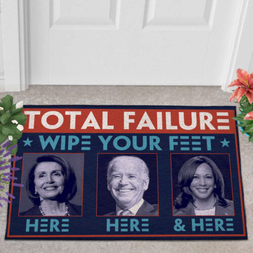 Total Failure Wipe Feet Here Anti Biden Doormat
