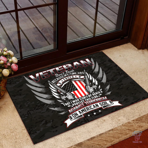 US Veteran Doormat 3D printed