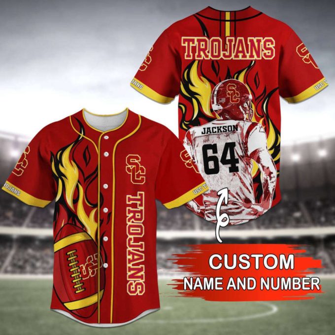 Usc Trojans Baseball Jersey Personalized 2023