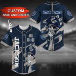 Utah State Aggies Personalized Baseball Jersey