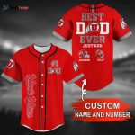 Utah Utes Personalized Baseball Jersey Gift for Men Dad