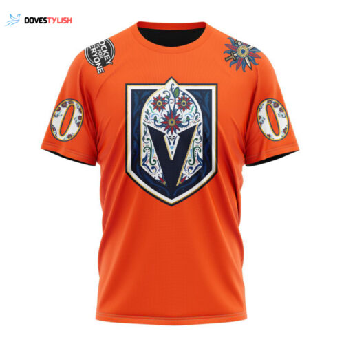 Vegas Golden Knights Hispanic Heritage 2022 Unisex T-Shirt For Fans Gifts 2024