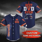 Virginia Cavaliers Personalized Baseball Jersey Gift for Men Dad