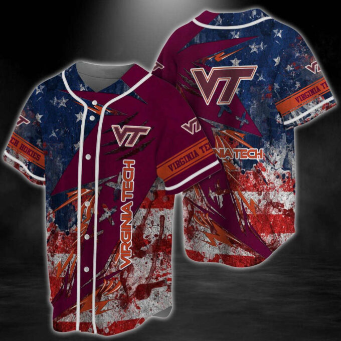 Virginia Tech Hokies Baseball Jersey