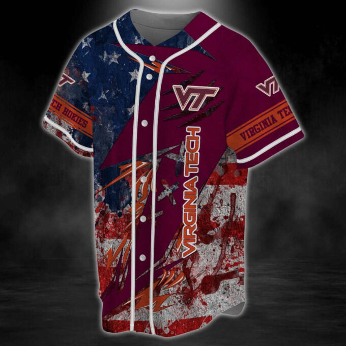 Virginia Tech Hokies Baseball Jersey