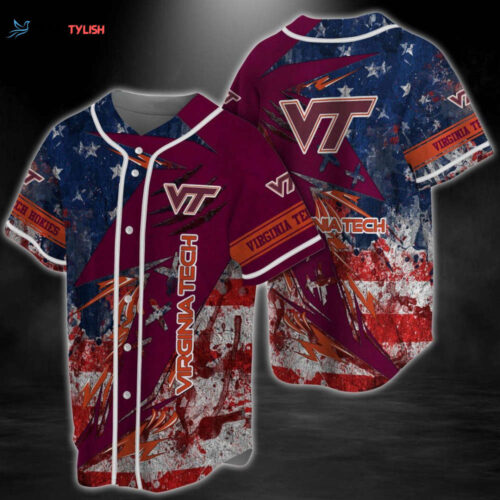Virginia Tech Hokies Baseball Jersey